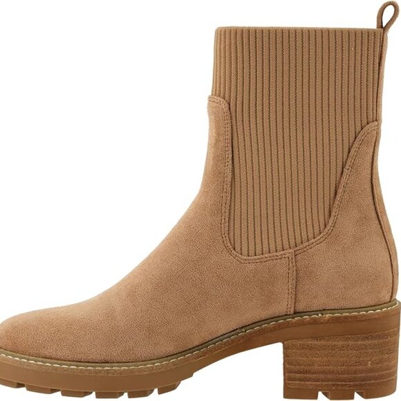 ✨ Corky’s “Goodness Gracious” Boots – Size 9 - Camel Faux Suede (NWOT) ✨ - Picture 2 of 13